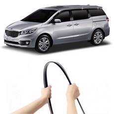 영샵 올뉴카니발 적용가능 6P타입 2014~2019 블랙썬바이져 부러지지않는 선바이저, 블랙