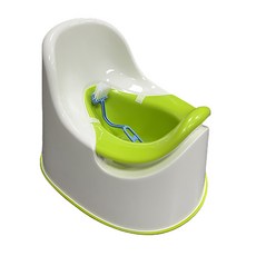 防濺尿兒童馬桶坐便器男孩女寶寶訓練嬰幼兒尿盆小孩廁所尿桶便盆, 綠色馬桶+刷子:1個
