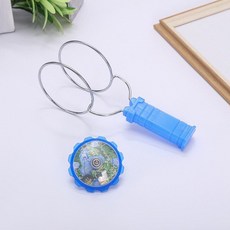 마법 비행 팽이 회전팽이 장난감 스트레스 해소 빛나는, 블루 매직 플라잉 탑