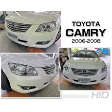 傑暘國際車身部品 CAMRY 6代 06-08年 原廠型 晶鑽魚眼大燈 有/無轉向 HID版, 1個, 左邊(駕駛座)