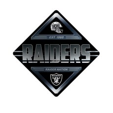 NFL Rico Industries 미네소타 바이킹스 메탈 크로싱 싱 - 홈 데코 침실 맨 케이브 차고에 적합 147872, Rico Industries NFL 라스베가스 레이더스