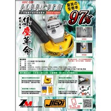 JIEDI GDC-100 4吋砂輪機研磨集塵罩 適用 Hitachi/G10SS/G10SR3/PDA-100M/PDA-100D/PDA-100K, 1個