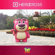 HEROCROSS 熊抱哥 LOTSO 搪膠造型珍藏人偶 (限量999pcs) 玩具總動員, 1個