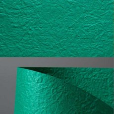 두성종이 구김지 구김색지(2절x5장)"주문제작 재단판매", 131초록색