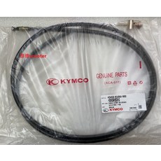 KYMCO 43450-KUDU-900 後煞車線, 黑色, 1