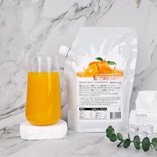 제주엔 천혜향 100% 착즙 감귤주스, 1kg, 1개