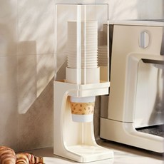 필인어스 스탠드 종이컵 디스펜서, 1개, 크림베이지