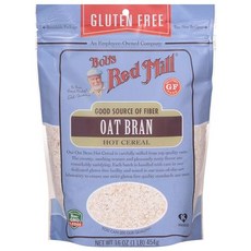 밥스 레드 밀 프리 귀리 겨 16-ounce Bob's Red Mill Gluten Free Oat Bran 16-ounce, 453g, 1개