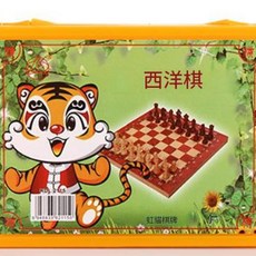 虹貓棋牌 五合一兒童益智遊戲棋, 國際象棋, 1套