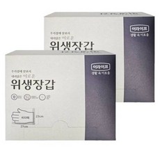 롯데이라이프 위생장갑, 400개입, 6개