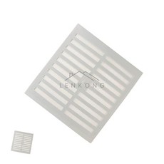 삼렌콩 쇠부리그릴 PVC 개폐식 백색 특대 285x267 환풍구 환기구 환기구캡