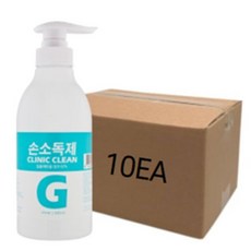 그린월드팜 대용량 손소독제 500ml x10개세트 의약외품, 10개