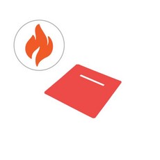 레드.화이트 열변색 ARi 라운드 구멍뚫린 구리판 100 x 100mm (가열실험용)