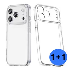 아이폰17프로 카메라보호 케이스 1+1 젤리 실리콘