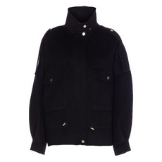 핀코 울 혼방 집업 재킷