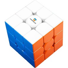몬스터 고 마그네틱 3x3 스피드 큐브 48 자석 매직 스티커 없는 퍼즐 장난감 3D 초보자용 교육용 MG EDU 56mm