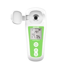 칼더 디지털 당도측정기 휴대용 고정밀 당도계 브릭스 측정 USB 충전, KDR-01, 2개