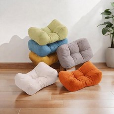 폭신한 등쿠션 사무실 거실용 허리 쿠션 DD-13396, 그레이