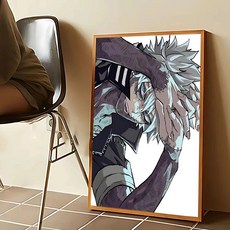 나의 히어로 아카데미아 애니메이션 DIY 아트 다비캐릭터 숫자 유화 만화 그림 그리기 장식, 20x30cm, 옵션 I