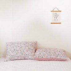 [더 자리] 더자리 포근한 에코항균 패턴 누빔 베개커버 40x60/50x70 2p, 색상:02.트위디 / 사이즈:50x70 2장