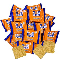 바삭한 누룽지 달콤한 맛 낱개 스낵 인간사료 건강간식, 18개, 24g