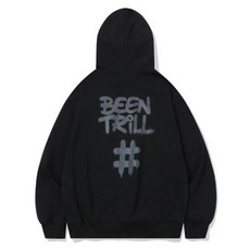 빈트릴 빈트릴후드티 VQA BA243HM001BK [24FW]스프레이 해시태그 후드 (블랙) 2810586