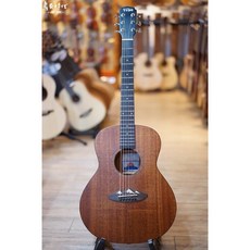 烏克時代 TODO富士山下36吋面單桃花心木旅行吉他 - 輕巧便攜，音色醇厚，旅行吉他首選, 1個, 一般原聲款