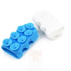 장유 흡착식 샤워기 홀더 강아지발씻기기, 화이트