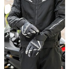 madmotor摩托車手套 透氣舒適防滑耐磨 多色可選時尚有型, 黑