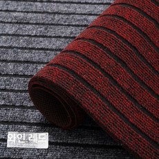 롤매트 미끄럼방지 5m 상가 로비 출입구 현관 바닥, 1개, 와인레드