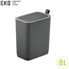 EKO 莫蘭迪智能感應垃圾桶 IX6287P-GY 8L 灰色, 8L 灰HG1655GR