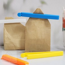 살림방 밀봉 집게 과자 클립 과자봉지집게