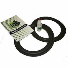 JL 오디오용 2 38.1cm(15인치) 스피커 서브 우퍼 서라운드 폼 수리 키트