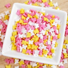 데코야 슈가스프링클 미니삼색나비 (작은나비모양/베이킹/토핑/재료), 07_ 미니삼색나비, 1kg, 1개