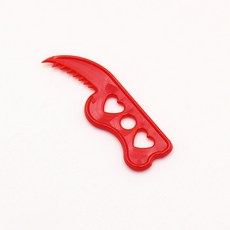 일회용 랩칼 미니 1000개 빨강 실속형 국산 위생 포장 실링용기 실링칼 필름 랩 제거, 1개, 1000개입