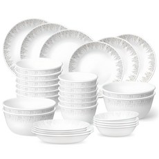 코렐 파인다이닝 6인 한국형 식기세트 30p, 혼합색상, 식기 30p, 1세트