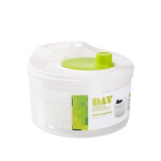 DAY USEFUL EVERYDAY 蔬果脫水器 3L大容量, 1個, 基础款款绿色, 綠色