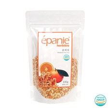 에빠니 전통차 귤피차 리필팩 100g 잎차, 1개입, 1개