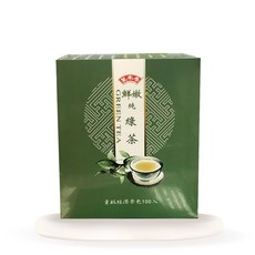 萬年春 經濟純鮮綠茶茶包, 2g, 1盒, 100入