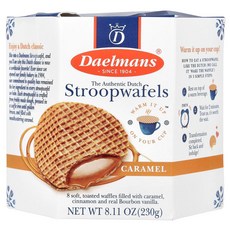 달만스 스트룹와플 카라멜 와플 8개 230g(8.11oz) TBP-00300