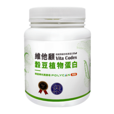 維他顧Vita Codes 穀豆植物蛋白 640g X3罐組, 1個