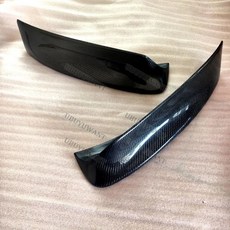 BMW E46 1999-2006 M3 카본 스플리터 디퓨저 스포일러 호환, 리얼 카본