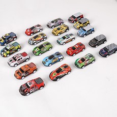 고급메탈소재 자동차장난감 풀백 미니카 어린이집 선물세트, 20종 선물 세트