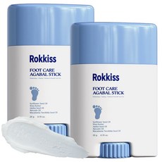 록키스 풋 케어 애기발 스틱 20g, 2개