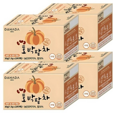다하다 호박팥차 (), 30g, 20개입, 4개