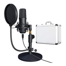 큐브모아 HV701 강의용 ASMR 팟캐스트 USB 콘덴서 마이크