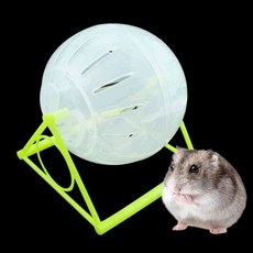 요비월드 햄스터 놀이터 쳇바퀴 볼 골든햄스터놀이터 햄스터볼 햄스터놀이터, 1.거치형햄스터볼10cm, 거치형햄스터볼10cm