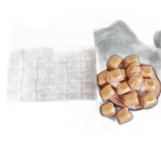 국산 배도라지엿 수능 시험 합격 엿, 1개, 500g