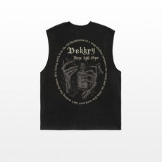 Dekkry 街頭美式重磅純棉坎肩T恤