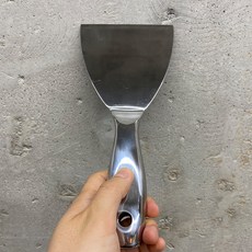 스텐헤라 스크래퍼 스테인리스 헤라 밀칼 껌칼, 1개